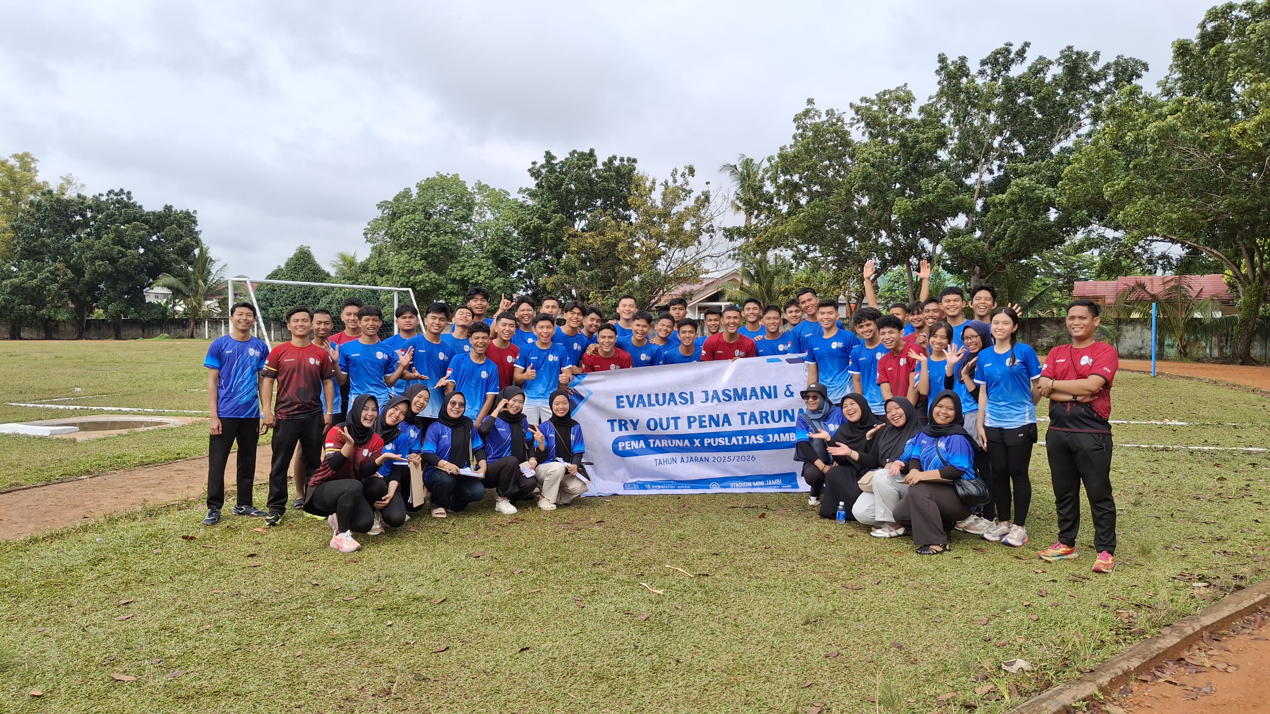 EVALUASI AKBAR PUSLATJAS X PENA TARUNA JAMBI